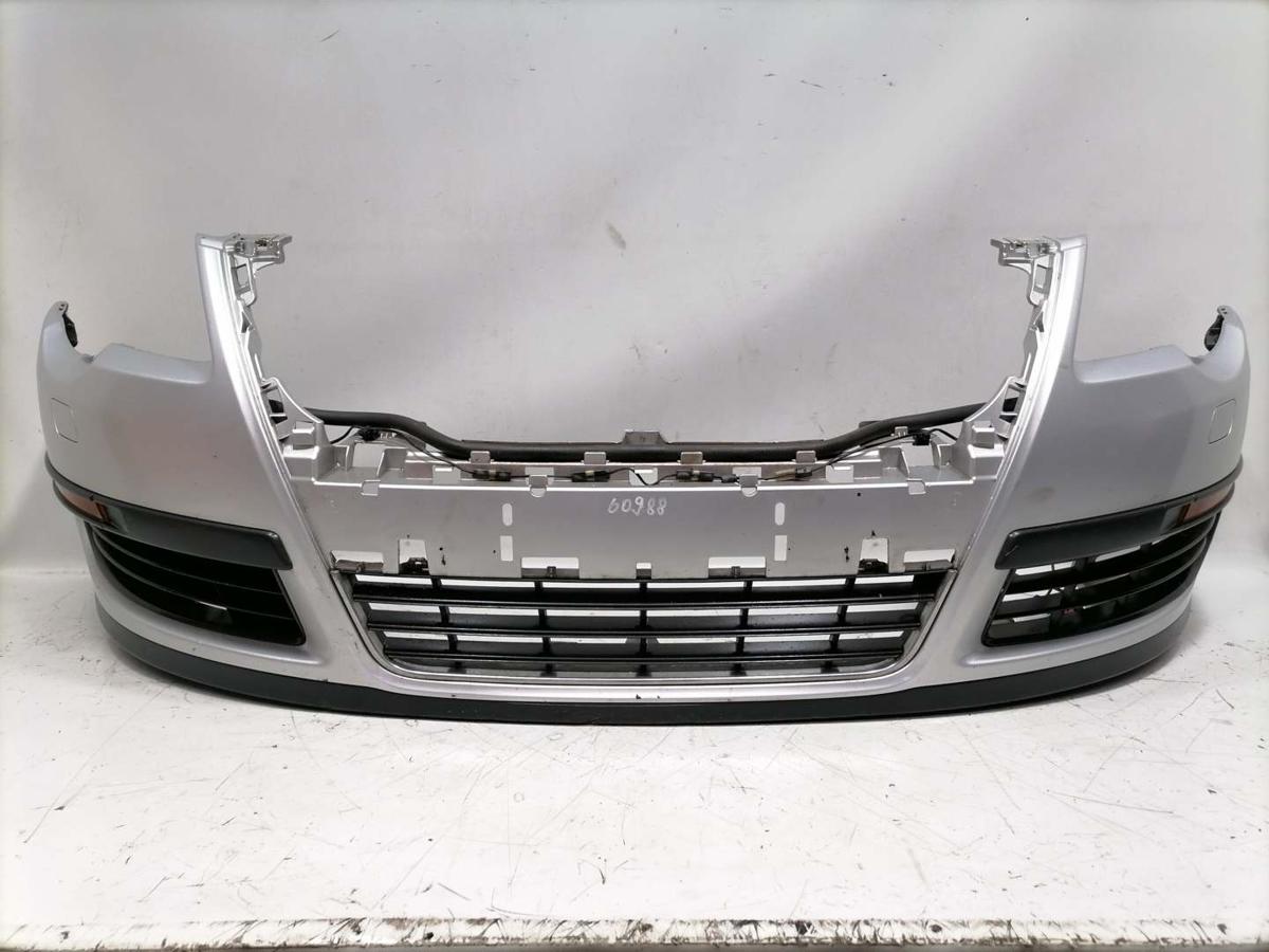 VW Passat 3C B6 original Sto&szlig;stange Stossf&auml;nger vorn LA7W Reflexsilber Bj.2005